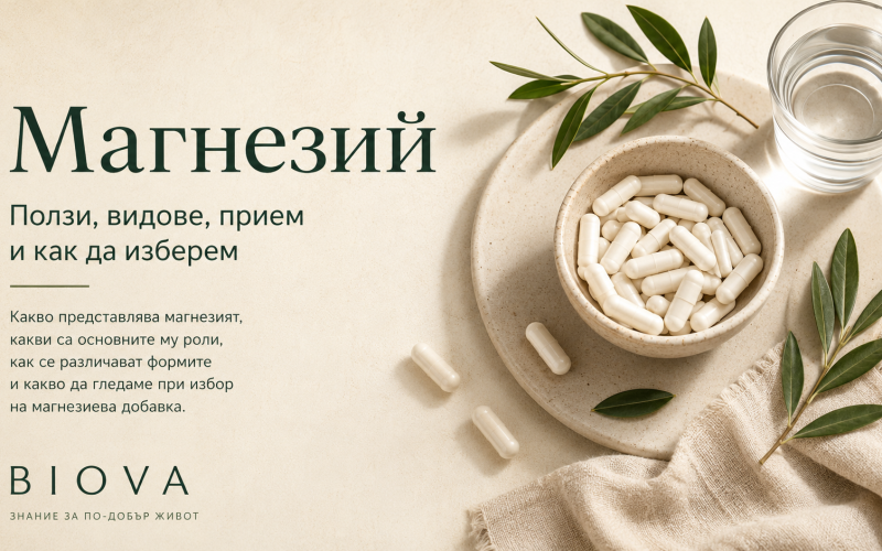 Магнезий – ползи, видове, прием и как да изберем